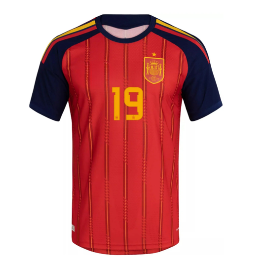 Lamine Yamal Spain World Cup Home Jersey 2026 - Fan Version World Cup 2026